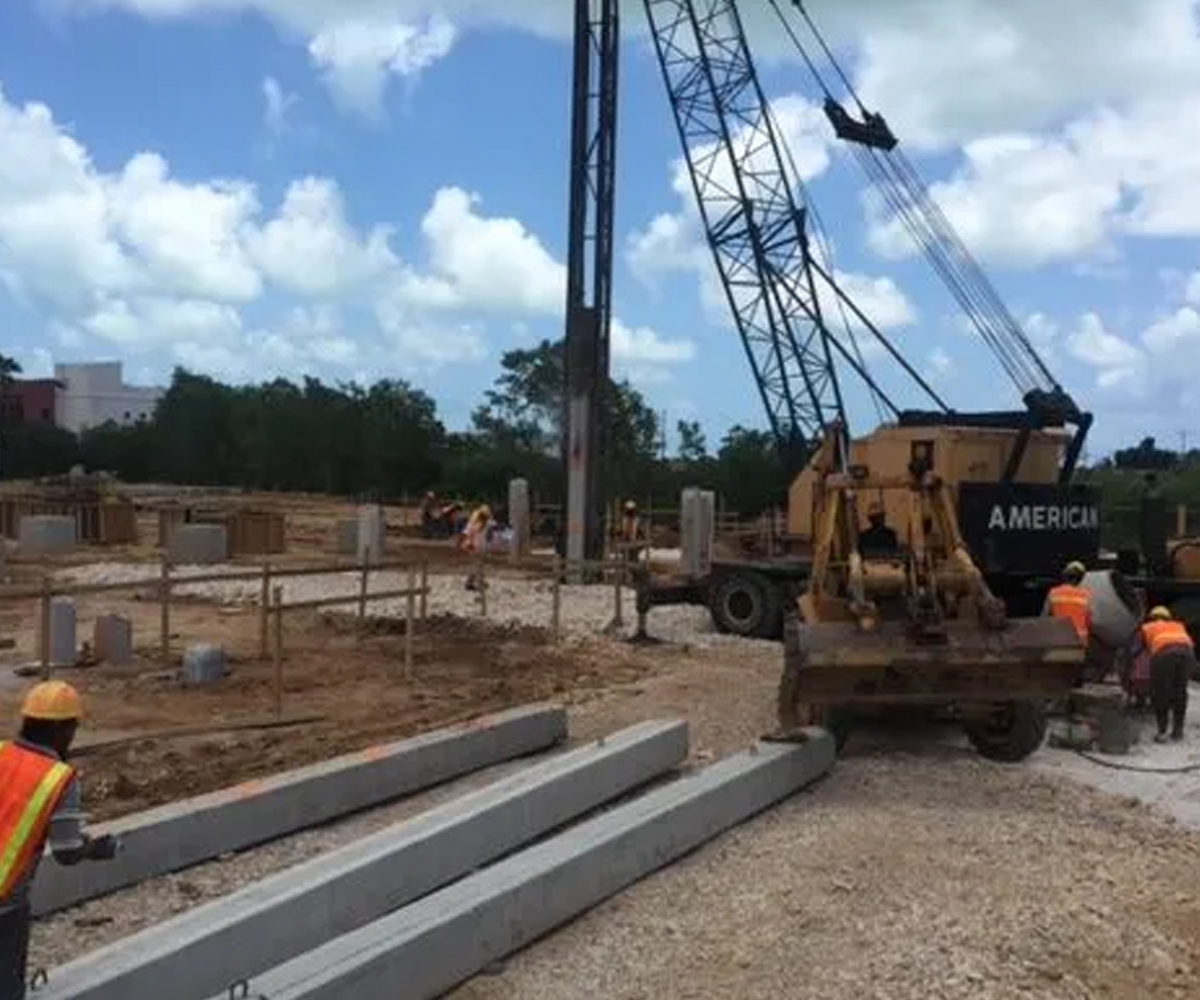 Full-Foundation Piling